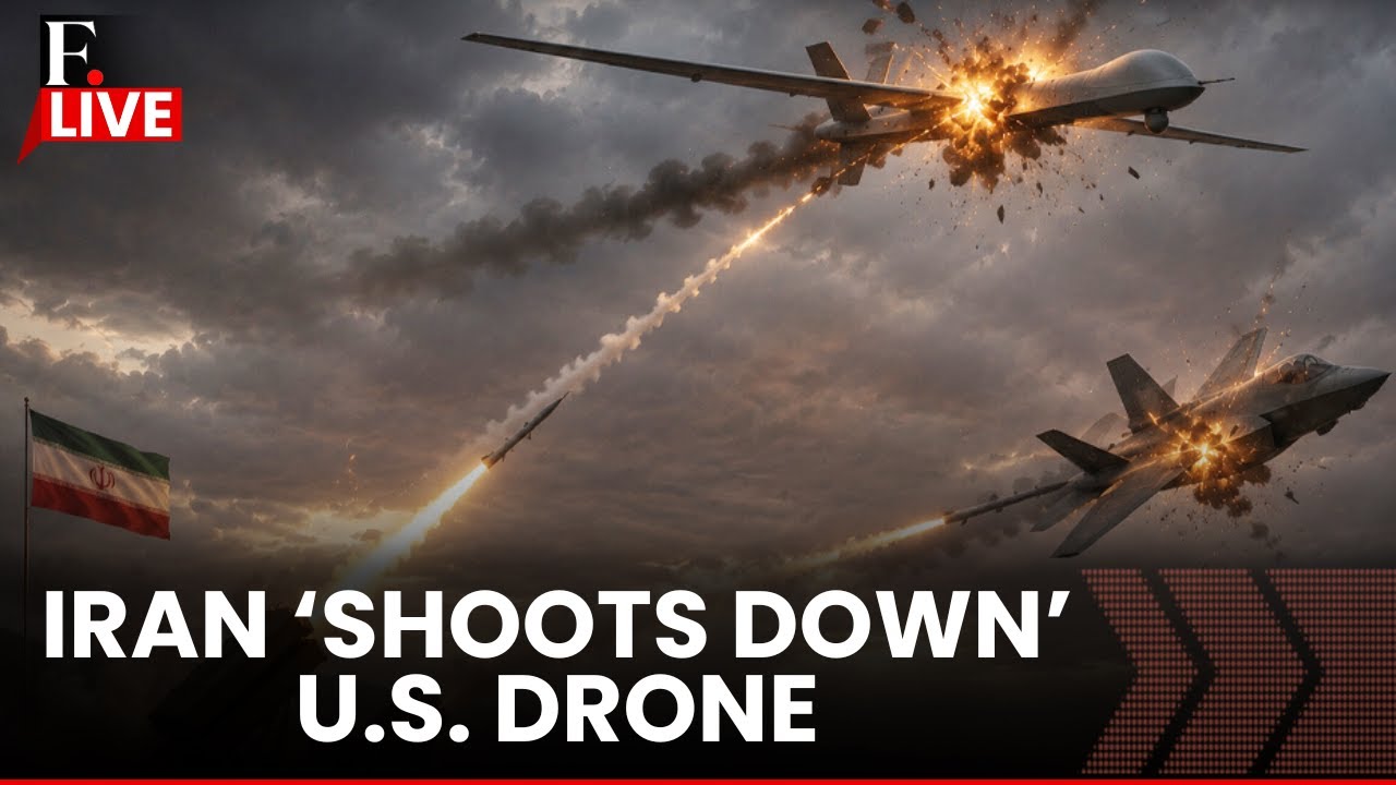 Trump's MQ-9 reaper drone down and F-35 Hit? Iran Makes Big Claim | LIVE