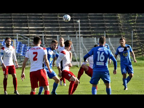 Gole z meczu Gwardia Koszalin - Polonia Środa Wielkopolska 0:4