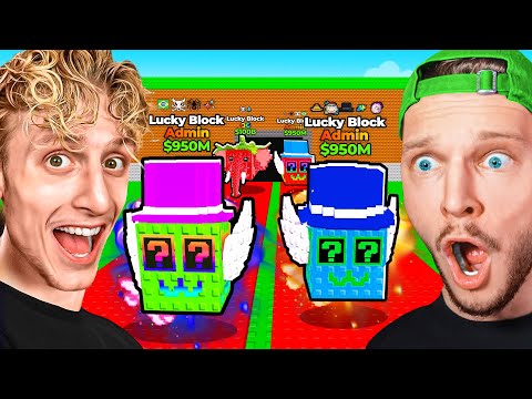 Énorme PACK OPENING de Lucky Block ADMIN sur Steal A Brainrot ! (ft.Toinelag)