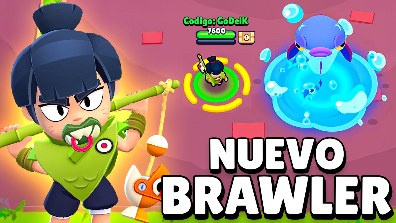 ASI es *NORI* EL NUEVO BRAWLER BEBE de BRAWL STARS | SNEAK PEEK