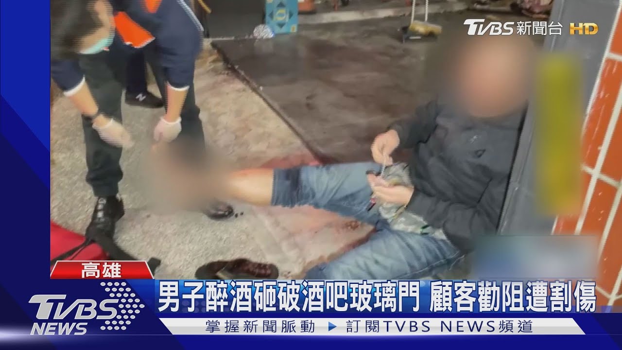 壯碩男子喝茫砸店鬧事　警方大外割制伏