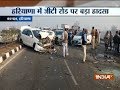 Multiple accidents due to low visibility caused by fog in Karnal
