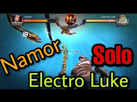 Book-2 Act1 Chapter-5(Act7) Electro Boss Cheesy Solo with Namor #MCOC(Marvel Contest of Champions)