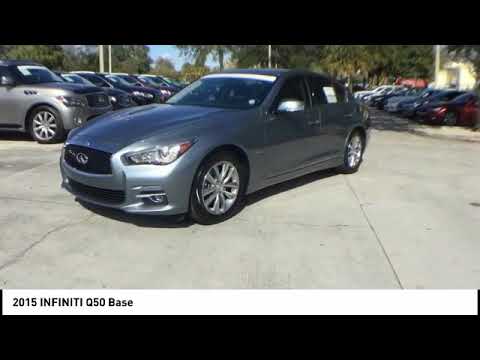 2015 INFINITI Q50 Coconut Creek FL P7383