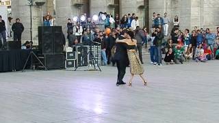 Juan Amaya y Valentina Garnier-Tango-Encuentro Metropolitano de Tango 25-5-2016