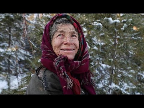she lives 80 years alone in Siberian Wilderness with cats