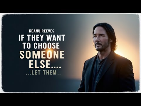 If They Choose Someone Else Over You, Let Them | Best Motivational Advice from Keanu Reeves
