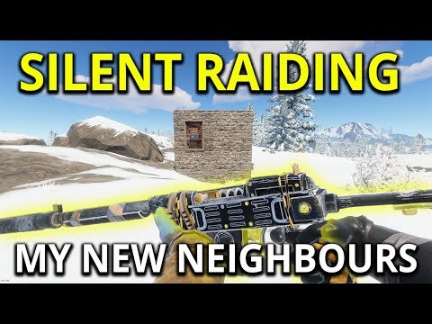Silent Raiding My New Neighbours - Rust Solo Survival Gameplay