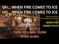 NOCTURNAL RITES WHEN FIRE COMES TO ICE with Lyrics The Sacred Talisman 1999