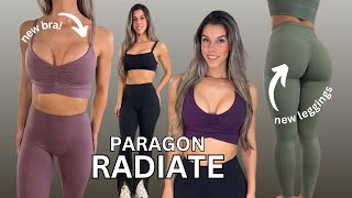 PARAGON FITWEAR Radiate | DC: ASHLEYJ10 | New Front Slit Leggings?! | Try On Haul & Review