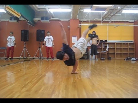 Bboying Practice/Spinboy Aichi's Clip