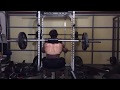275 x 20 squats post surgery