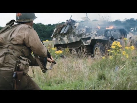 Saving Private Ryan (1998) - Half-Track Scene | Intense 4K Movie Clip