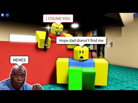 ROBLOX Weird Strict Dad FUNNY MOMENTS (ADMIN TROLL)