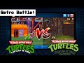 Turtles Iv Turtles In Time arcade Vs Turtles In Time Re