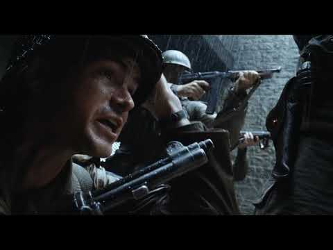 Saving Private Ryan (1998) - German soldiers behind the wall