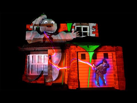 GHOSTBUSTERS: EGONS HOUSE PROJECTION MAPPING SHOW