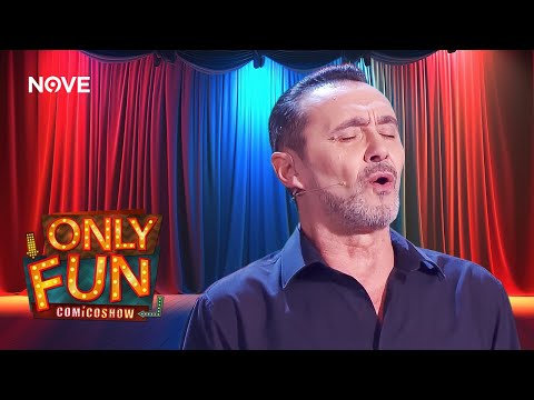 Giuseppe Giacobazzi ci legge il suo libro di poesie autofinanziato ​​🤣​​​🤣​ ​| Only Fun Comico Show