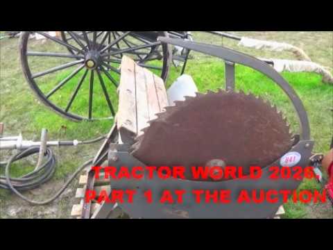 TRACTOR WORLD 2026. PART 1 THE AUCTION