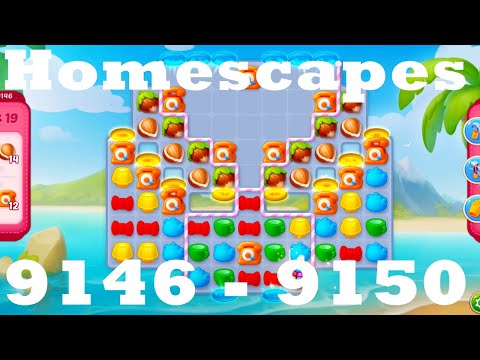 Homescapes Level 9146 - 9150 HD | 3 - match game | gameplay | android | ios | 9147 | 9148 | 9149