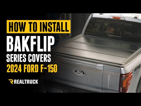 How to Install RealTruck Bakflip Series on a 2024 Ford F-150