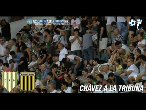 Andrés Chávez erró un penal. Banfield 0 Almirante 0. Fecha 22. Torneo Primera B Nacional.FPT