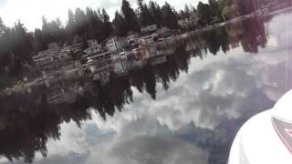 preview picture of video 'Zippin' on Glassy Water - Yamaha WaveRunner Jet Ski SeaDoo -  Lake Sammamish - REDMOND'