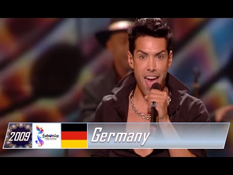 eurovision 2009 Germany 🇩🇪 Alex Swings Oscar Sings - Miss kiss kiss bang