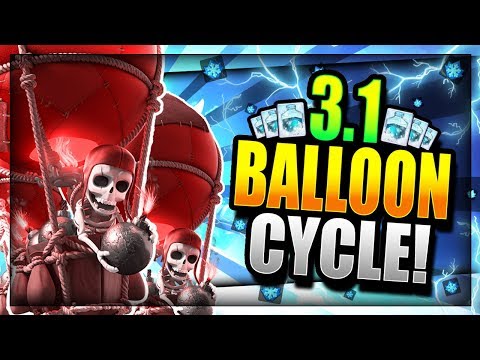 THIS NEW BALLOON FREEZE CYCLE DECK is OP!! New Meta Destroyer - Clash Royale Balloon Deck