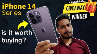 iPhone 14 Series | Should you Upgrade? Giveaway Results | Tech Sober | Apple iPhone 14 Pro & Pro Max