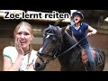 ZOE REITET DAS ERSTE MAL REITEN LERNEN AUF WELLI Zoeklp