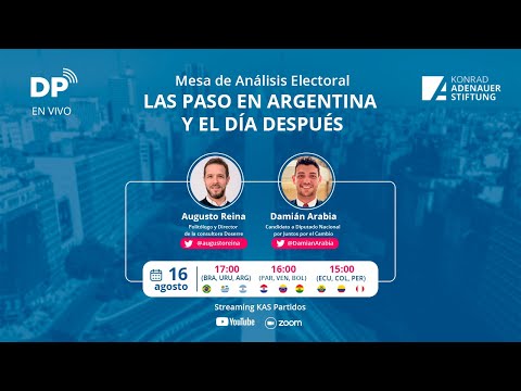 Mesa de Análisis Electoral - Las PASO en Argentina y el día después