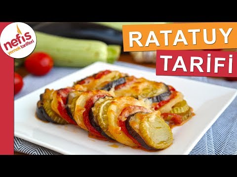 Ratatuy Tarifi - Hem pratik hem lezzetli fırında sebze yemeği Video