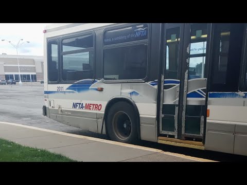 NFTA 2000 Novabus LFS 2011 On Route 48C University Station Full Route