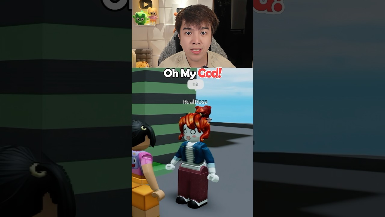 RealRosa just joined my server 😨 #shorts