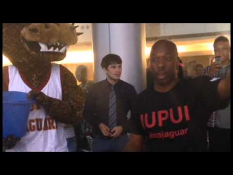 Dr. Zeb Davenport, IUPUI Vice Chancellor for Student Affairs, ALS Ice Bucket Challenge