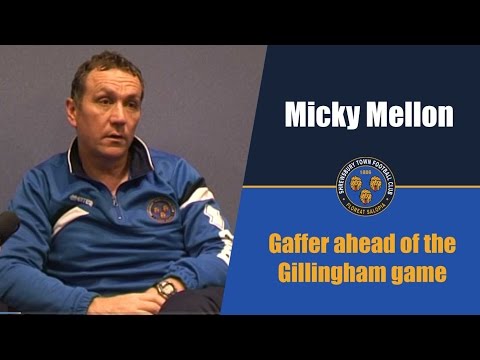 INTERVIEW | Micky Mellon pre Gillingham (H) - Town TV