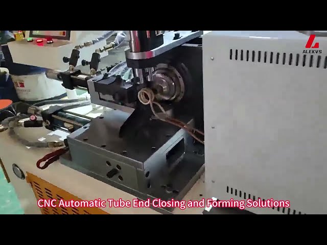 자동 튜브 끝단 폐쇄 및 성형 솔루션 비디오