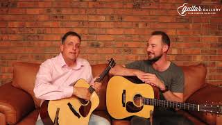 Video thumbnail for Martin D-18 versus Collings D1 by Guitar Gallery