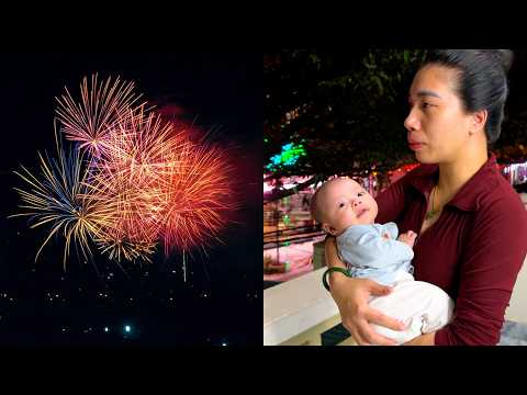 Baby Kim is celebrating her first New Year with her family
