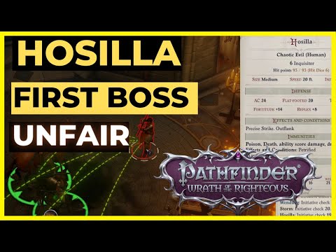 PATHFINDER: WOTR - HOSILLA the Cultist Leader on UNFAIR