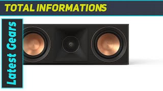 Video thumbnail for Unveiling the Klipsch RP-500C II Walnut Center Channel Speaker - A Sonic Masterpiece! by NX Revs