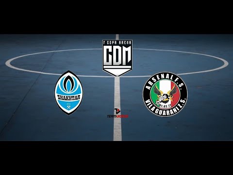 COPA ARENA CDM - PRATA - SHAKTAR FS x ARSENAL