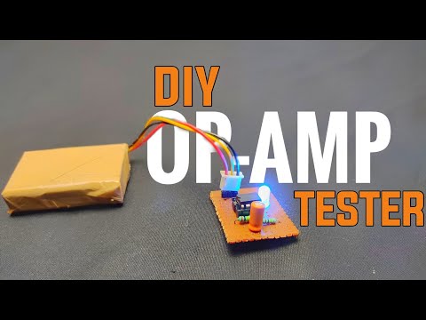How to Make op-amp Tester at Home | DIY