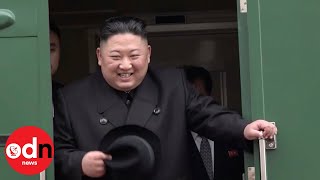 Kim Jong-un arrives in Russia ahead of Putin summit