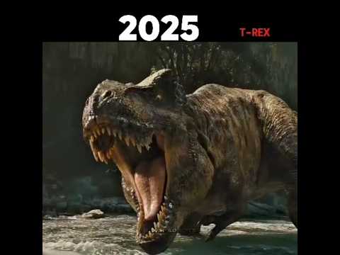 T- Rex evolution (1993-2025)#evolution#trex#youtubeshorts#youtube#shortvideo#shorts#trending#viral