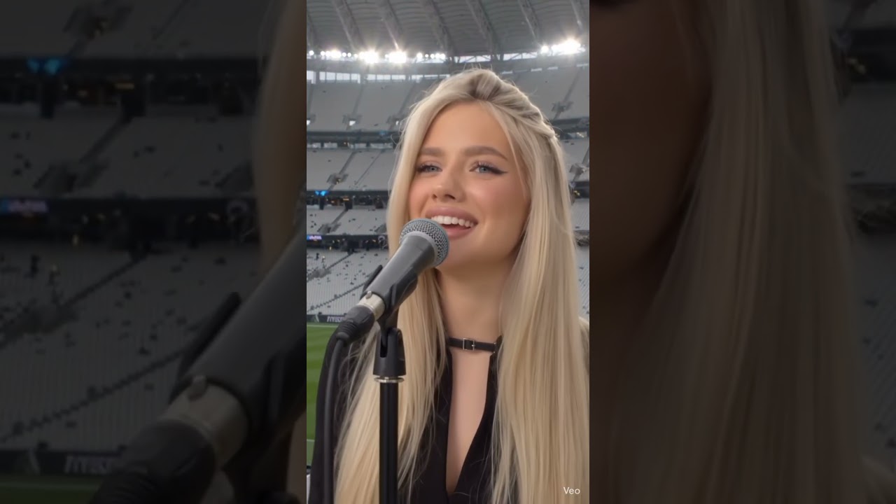 🎤✨ Beautiful English Girl Sings Britney Spears’ Criminal Song | Mesmerizing Performance 💖🎶!short