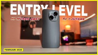 FEBRUARI 2026! 10 Rekomendasi HP 1 JUTAAN TERBAIK – Kamera Bagus RAM 8GB Untuk Gaming