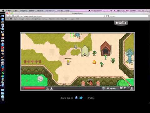 BrowserQuest Speedrun Best Equipment 0:57