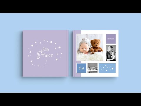 Inspiration pour votre livre photo - 'Baby Paul'